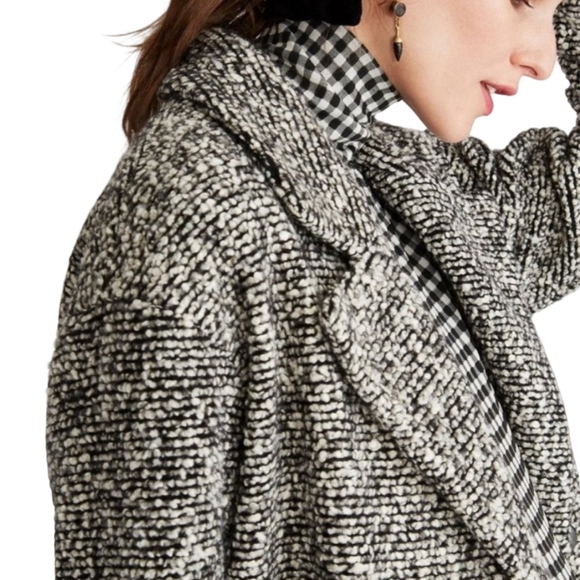 HATCH Maternity Tweed Coat - Picture 3 of 15